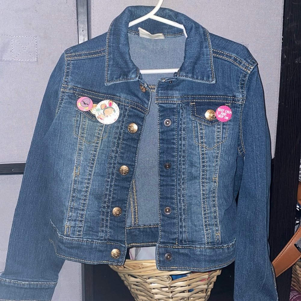Crazy 8 denim jean jacket